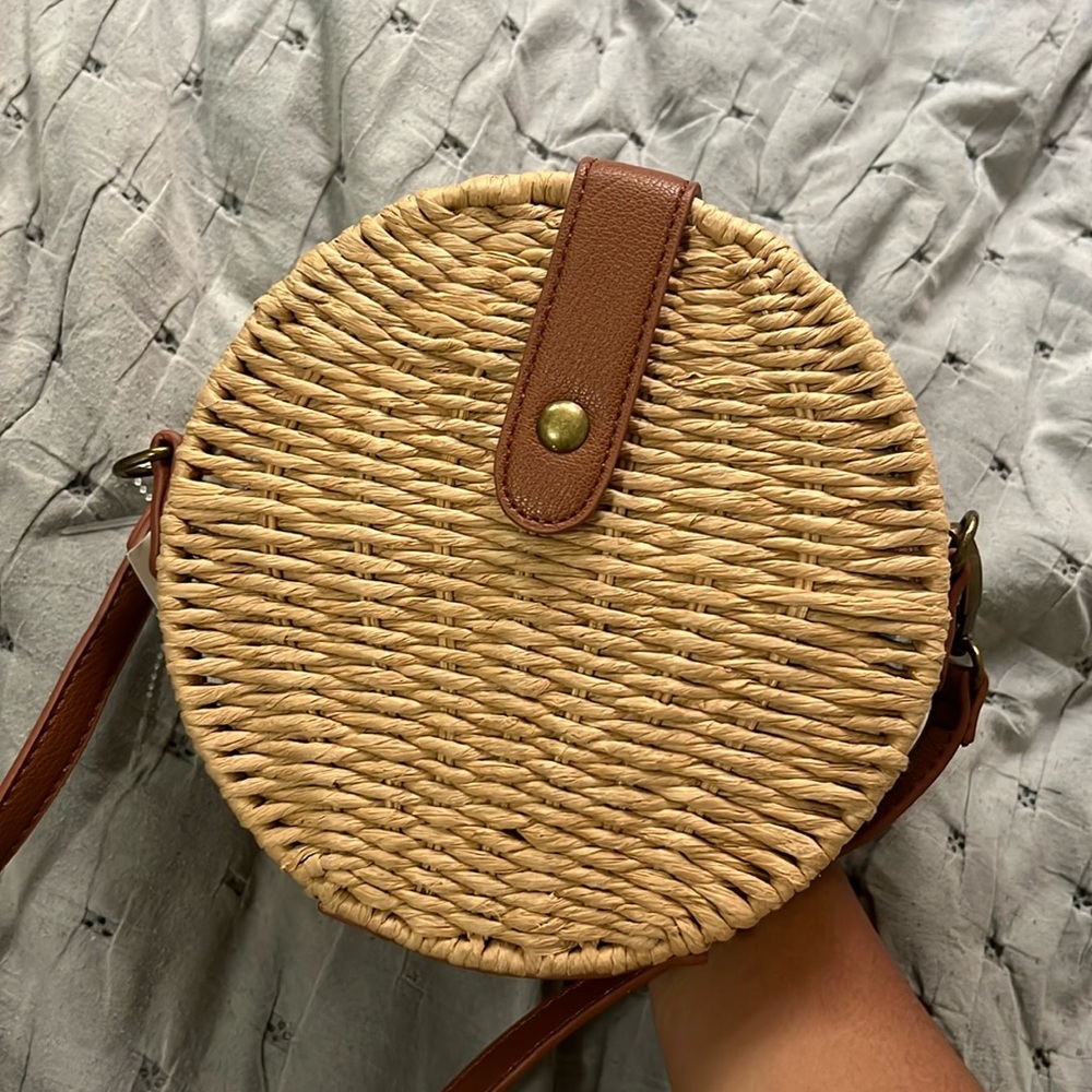 Woven Summer Shoulder Bag